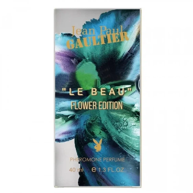 Мужская парфюмированная вода с феромонами No Brand (версия Jean Paul Gaultier Le Beau Flower Edition), 40 ml - Фото 5 Мужская парфюмированная вода с феромонами No Brand (версия Jean Paul Gaultier Le Beau Flower Edition), 40 ml - изображение 5