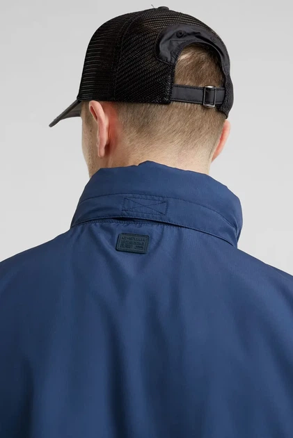 Чоловіча синя вітрівка G-Star RAW L D25382,D712 - зображення 4