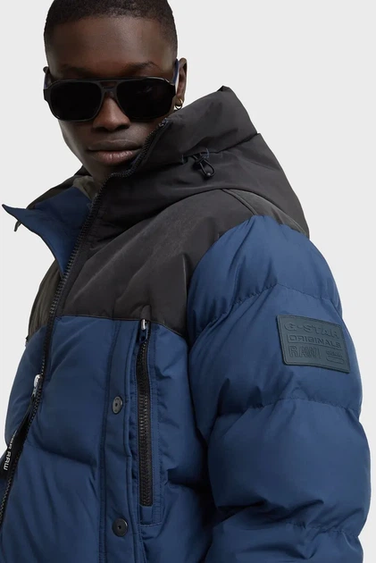 Чоловіча синя куртка Expedition puffer G-Star RAW XL D23645,D712 - изображение 4