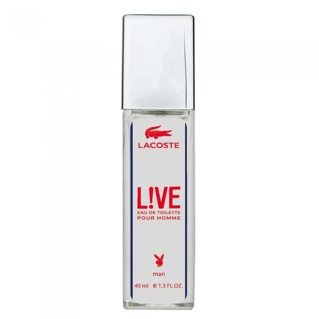 Чоловіча парфумована вода з феромонами No Brand (версія Lacoste Live Lacoste), 40 ml - Фото 2 Чоловіча парфумована вода з феромонами No Brand (версія Lacoste Live Lacoste), 40 ml - зображення 2