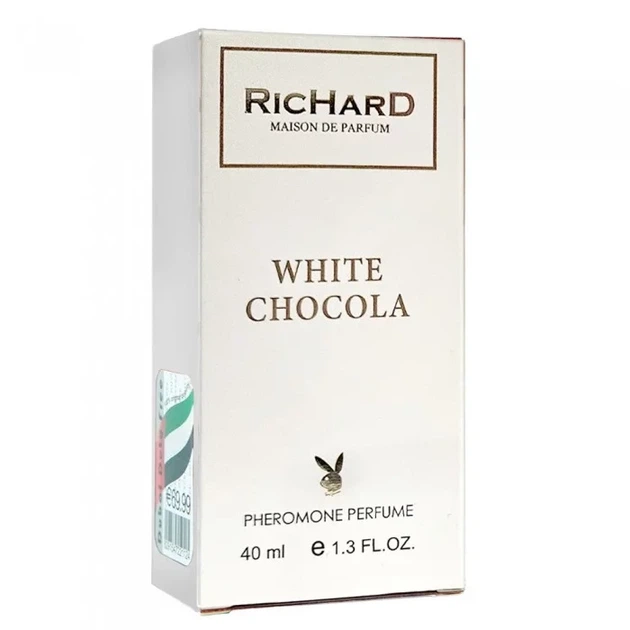Парфюмированная вода с феромонами унисекс No Brand (версия Richard White Chocola), 40 ml - изображение 4