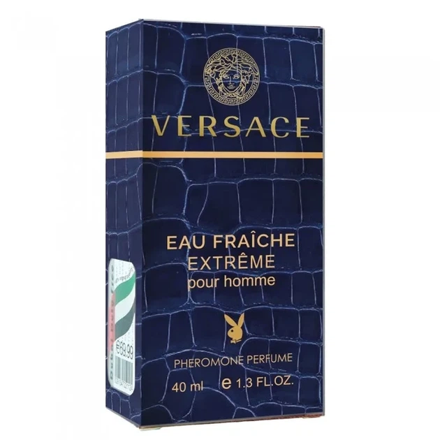 Чоловіча парфумована вода з феромонами No Brand (версія Versace Man Eau Fraiche Extreme), 40 ml - Фото 4 Чоловіча парфумована вода з феромонами No Brand (версія Versace Man Eau Fraiche Extreme), 40 ml - зображення 4