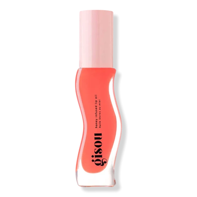 Увлажняющее масло для губ Gisou Honey Infused Lip Oil Bee-llini Peach 8 мл - изображение 4