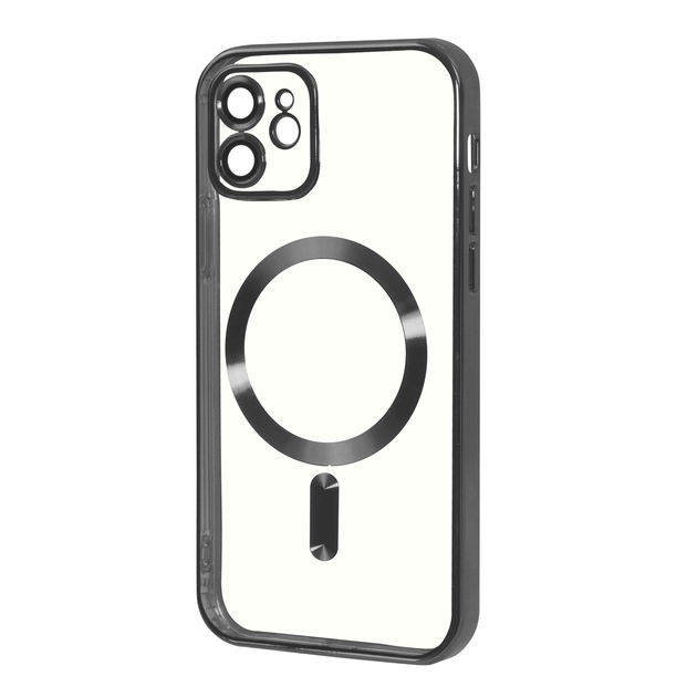 Защитный Чехол FIBRA Chrome MagSafe case iPhone 12 Silver - Фото 2 Защитный Чехол FIBRA Chrome MagSafe case iPhone 12 Silver - изображение 2