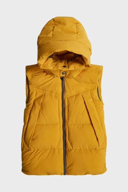 Чоловічий жовтий жилет G-Whistler Pdd Hdd Vest 2.0 G-Star RAW M D25346,D518 - зображення 5