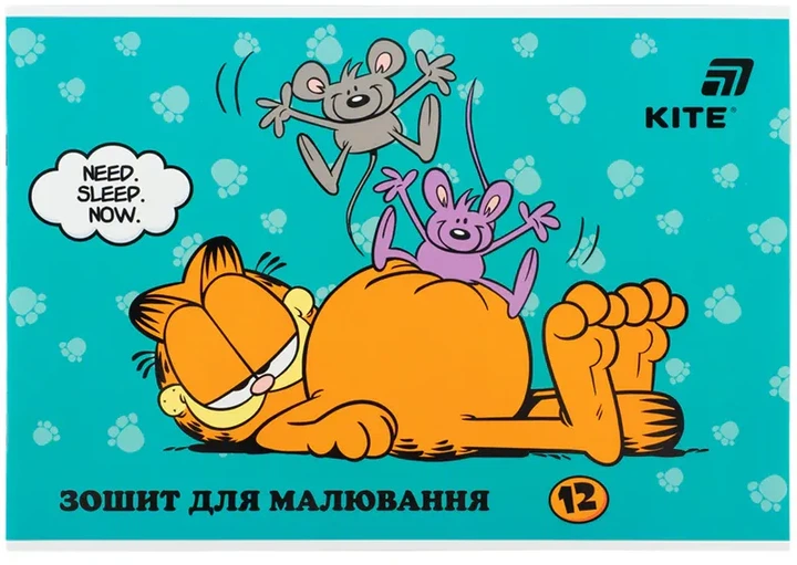 Набор альбомов для рисования Kite Garfield Retro/Classic 12 листов на скобе 4 шт (GF26-241/4) - Фото 9 Набор альбомов для рисования Kite Garfield Retro/Classic 12 листов на скобе 4 шт (GF26-241/4) - изображение 9