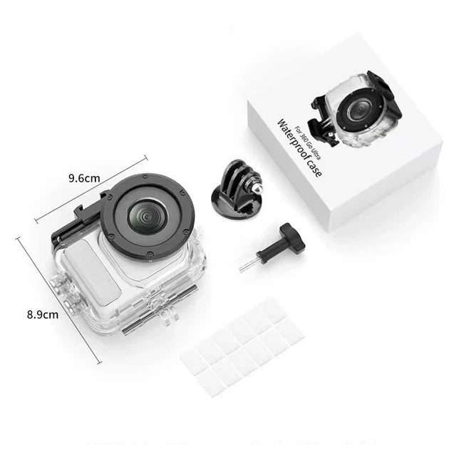 Аквабокс для экшн камеры Insta360 GO Ultra водонепроницаемый чехол для подводного плавания до 50 м - изображение 8