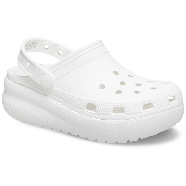 Детские Сабо Crocs Classic Cutie Kids Clog 33 р 20.1-20.8 см Белые 207708-J2 White - изображение 2
