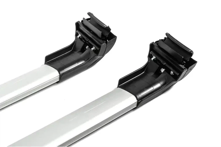 2 Перемычки на встроенные рейлинги для BMW X1 E84 2009-2015, 120 см, серые V2 - изображение 5