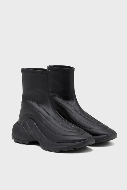 Чорні хайтопи SD-RUNNER BOOTIE X Diesel 43 Y03549 PR003 - Фото 3 Чорні хайтопи SD-RUNNER BOOTIE X Diesel 43 Y03549 PR003 - зображення 3