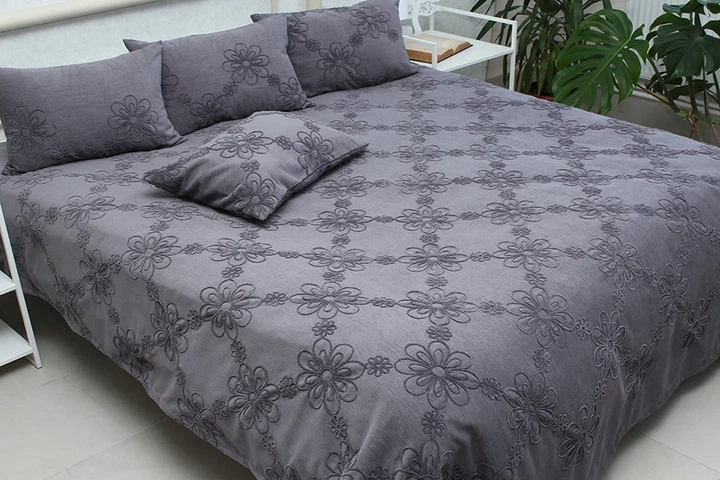 Покрывало Tag Tekstil Mystery grafit 160x240 см - изображение 3