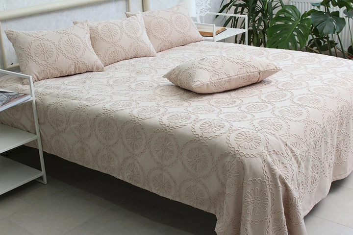 Покрывало Tag Tekstil Tessa beige 160x240 см - изображение 3