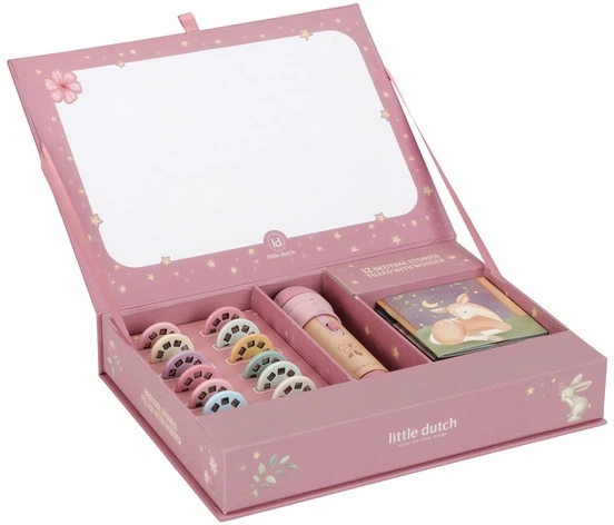 Ліхтарик Little Dutch Проєктор із казками Рожевий LD4780 (8713291447806) - зображення 3