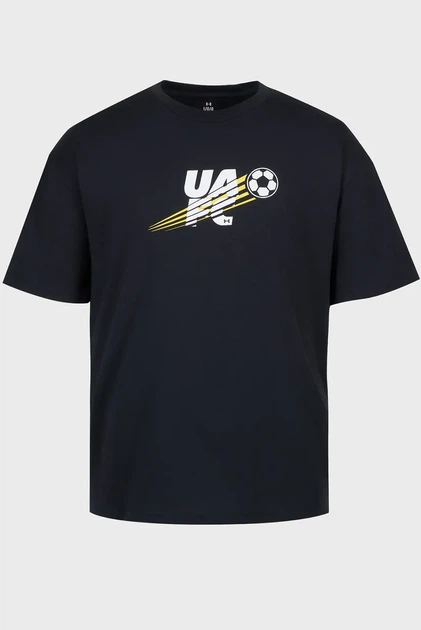 Чоловіча чорна футболка UA M GFB MULTI COLOR HWT SS Under Armour SM 6010362-001 - Фото 2 Чоловіча чорна футболка UA M GFB MULTI COLOR HWT SS Under Armour SM 6010362-001 - изображение 2