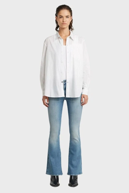 Жіночі блакитні джинси 3301 Flare Wmn G-Star RAW 30-32 D21290,D441 - Фото 2 Жіночі блакитні джинси 3301 Flare Wmn G-Star RAW 30-32 D21290,D441 - зображення 2