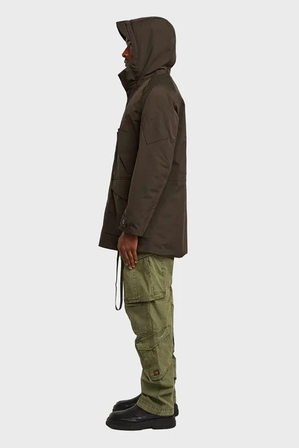 Чоловіча темно-коричнева парка Multipocket G-Star RAW M D26891,E058 - изображение 3