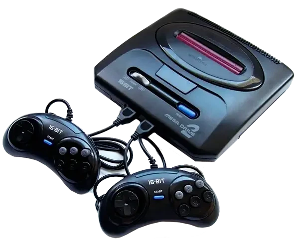 Ігрова приставка SEGA MEGA DRIVE 2 (10 вбудованих ігор + підтримка катриждів) на 2 джойстики - зображення 4