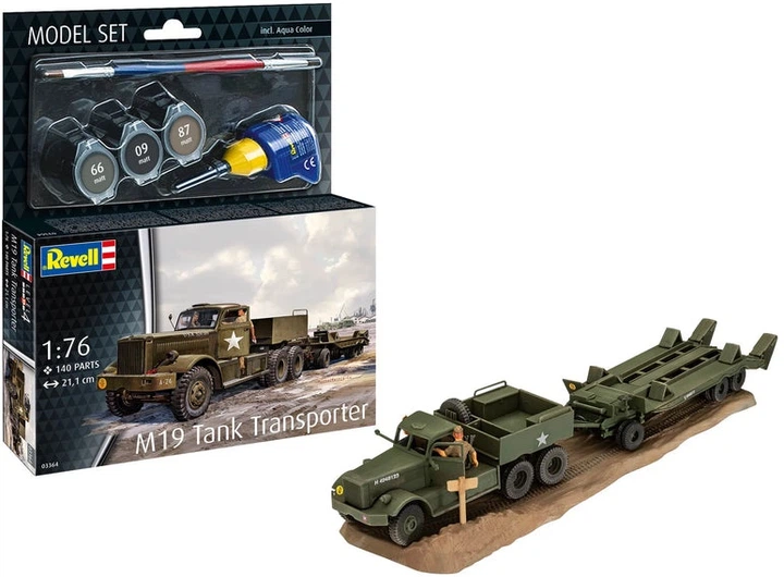 Модель для складання Revell M19 Tank Transporter 688763 (4009803633640) - зображення 2