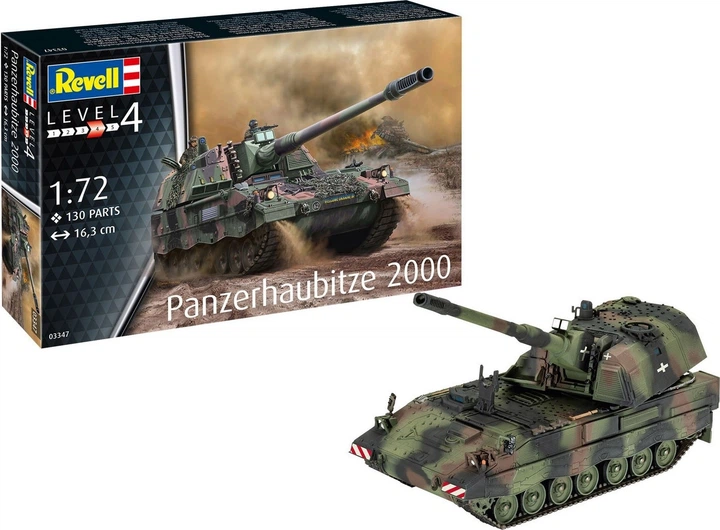 Збірна модель Revell САУ Panzerhaubitze 2000 1:72 RVL-03347 (4009803033471) - зображення 2
