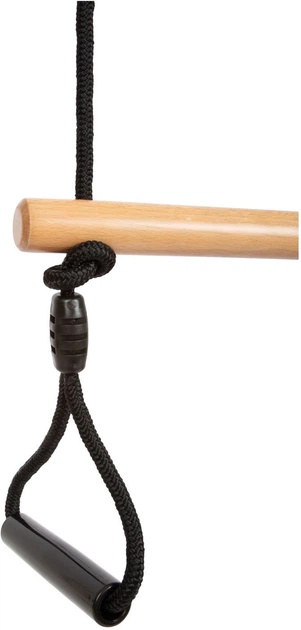 Дерев'яний трапецій Small Foot Black Line з гімнастичними кільцями 2в1 5410940 (4020972124098) - зображення 4