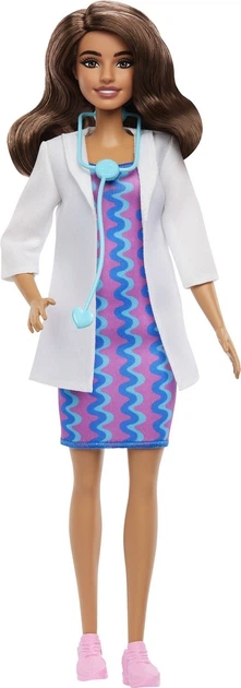 Lalka Barbie Mogę być lekarką JKF76 (194735348633) - obraz 4