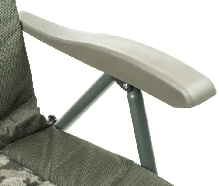 Карпове крісло Mivardi Chair CamoCODE Quattro M-CHCCQ складне, 4 ніжки, регульовані опори, до 160 кг, камуфляж - зображення 4