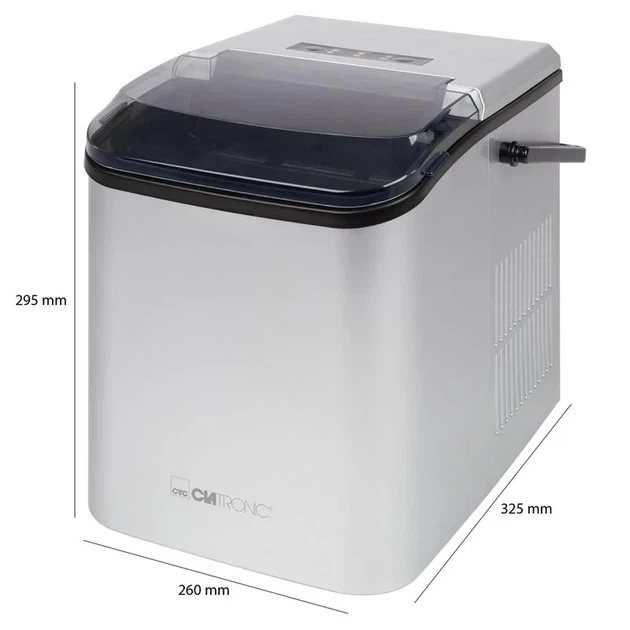Льдогенератор Clatronic EWB 3785 Fast Ice Cube Maker 105 Вт, 1.5 л, 12 кг/сутки - изображение 5