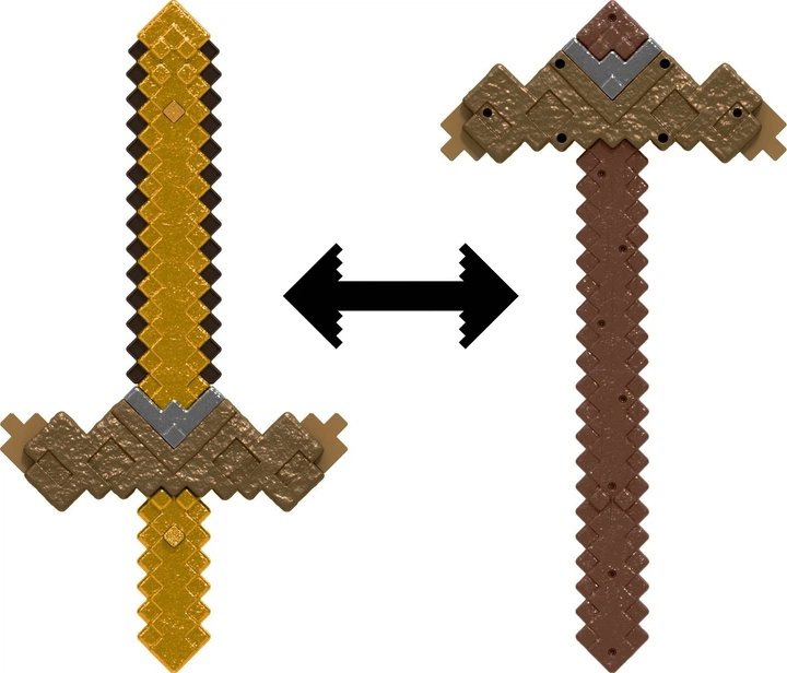 Іграшкова зброя Minecraft Інструмент-трансформер (194735346479) - зображення 2