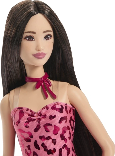 Lalka Barbie Fashionista Różowy lampart JJN59 (194735339891) - obraz 5