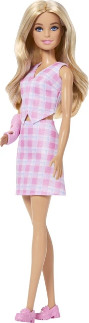 Lalka Barbie Fashionista Różowa kratka JJN56 (194735339754) - obraz 3