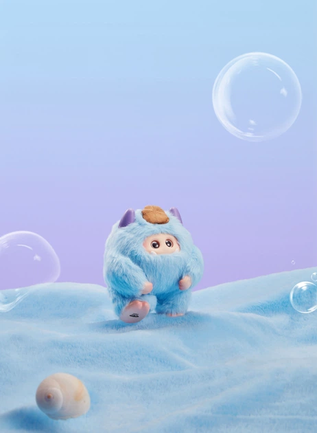 Kolekcjonerska pluszowa zabawka 10/10 Toys z kółkiem Giggle Monster Słodkie sny (6978646711359) - obraz 7