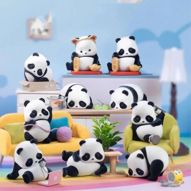 Zabawka-niespodzianka Pop Top 52 Toys Panda Roll Miau Pandy (6958985023146) - obraz 2