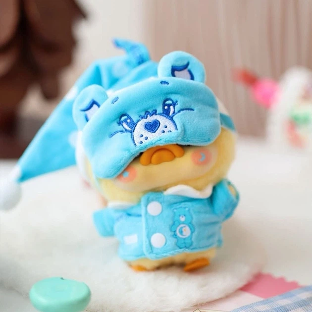 Kolekcjonerska pluszowa zabawka z kółkiem Pop Top 1983toys z serii Upset Duck x Care Bears Bądź tęczą (6941424599494) - obraz 7