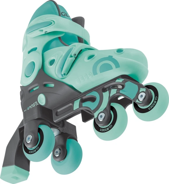 Rolki Globber 2 w 1 rozmiar 26-29 Miętowo-zielone (4895224410645) - obraz 6