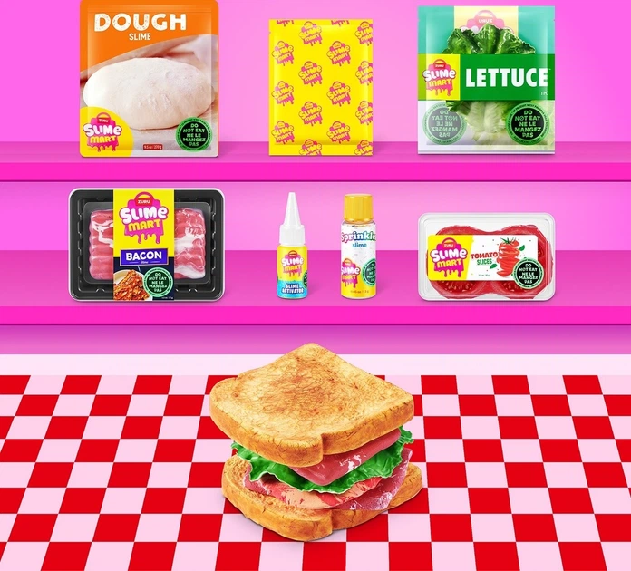 Zestaw do zabawy ze śluzami Slime Mart z serii Shopping Cart Wózek ze smakołykami (4894680042926) - obraz 7