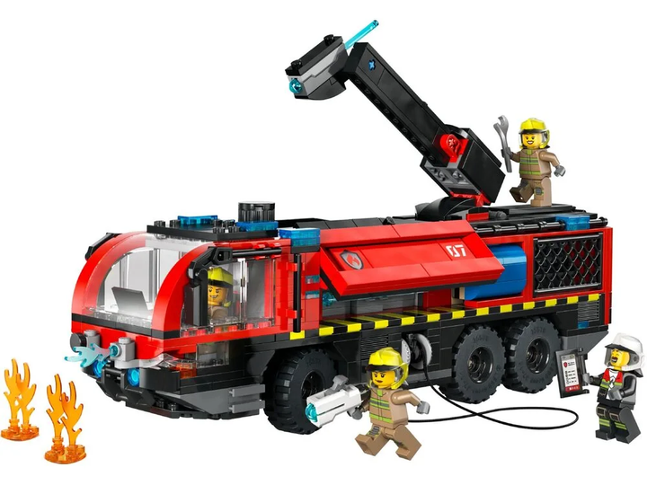 Конструктор LEGO City Пожарная машина в аэропорту 691 деталь (60499) - изображение 3