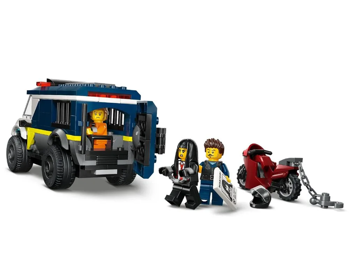 Конструктор LEGO City Поліцейський фургон для перевезення в'язнів 198 деталей (60479) - зображення 3
