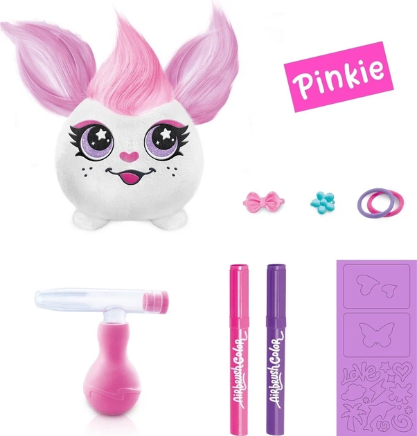 Zestaw Canal Toys DIY Airbrush Plush Hair'iffic Stwórz fryzurę dla Pinky (3555801455391) - obraz 9