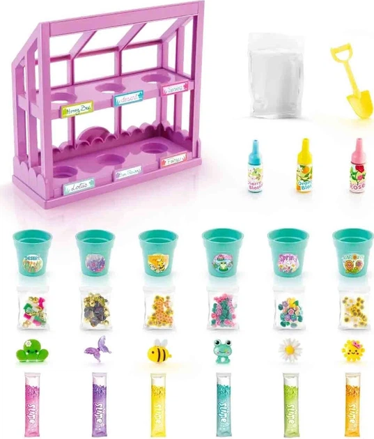 Набір для творчості Canal Toys Slime DIY Квітковий сад (3555801362439) - зображення 4