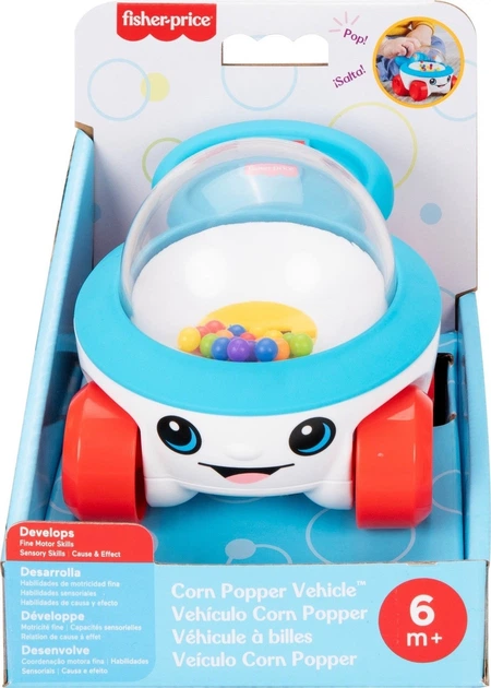Машинка-каталка Fisher-Price Попкорн JKD57 (194735347360) - зображення 2