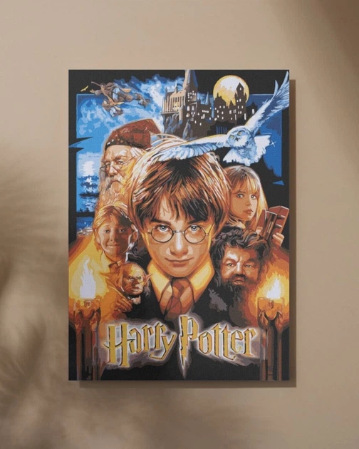 Картина за номерами Ideyka WB Harry Potter: Постер з фарбами металік 40х50 см (4823104388203) - зображення 3