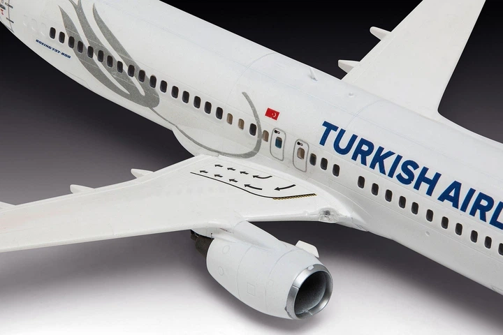 Збірна модель Revell Набір Літак Boeing 737-800 Turkish Airlines 1:144 RVL-63772 (4009803163772) - зображення 6