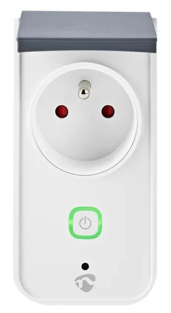 Розумна розетка Nedis Smart Life WIFIPO120EWT Wi-Fi (5412810319893) - зображення 4
