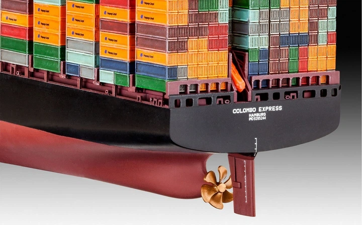 Збірна модель Revell Контейнеровоз Colombo Express 1:700 RVL-05152 (4009803051529) - зображення 4
