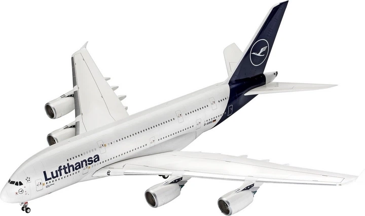 Збірна модель Revell Літак Airbus A380-800 Lufthansa нова ліврея 1:144 RVL-03872 (4009803038728) - зображення 2