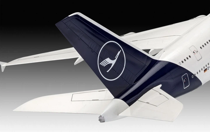 Збірна модель Revell Літак Airbus A380-800 Lufthansa нова ліврея 1:144 RVL-03872 (4009803038728) - зображення 5