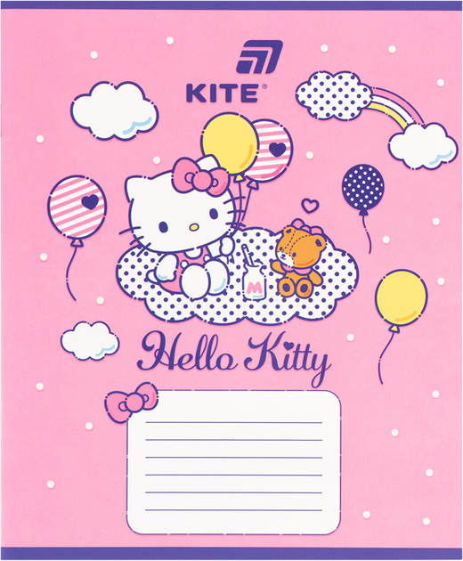 Набор тетрадей Kite Hello Kitty MIX 12 листов в косую линию 5 шт (HK26-235-2/5) - изображение 9