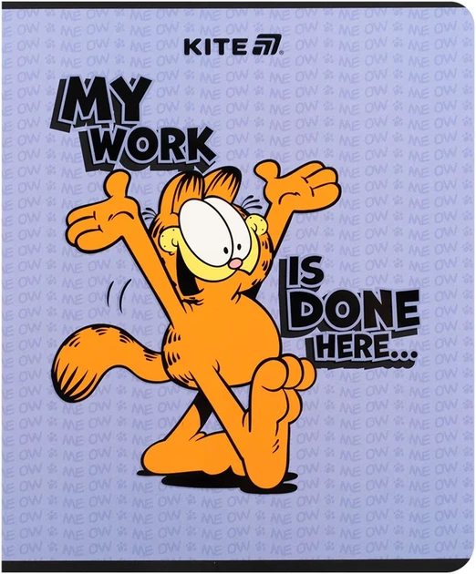 Набор тетрадей Kite Garfield Retro/Classic 24 листа в клетку 10 шт (GF25-238/10) - изображение 11