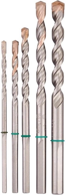 Komplet wierteł do betonu i kamienia Heller ProXtreme 4-10 mm 5 szt (4010159282642) - obraz 2