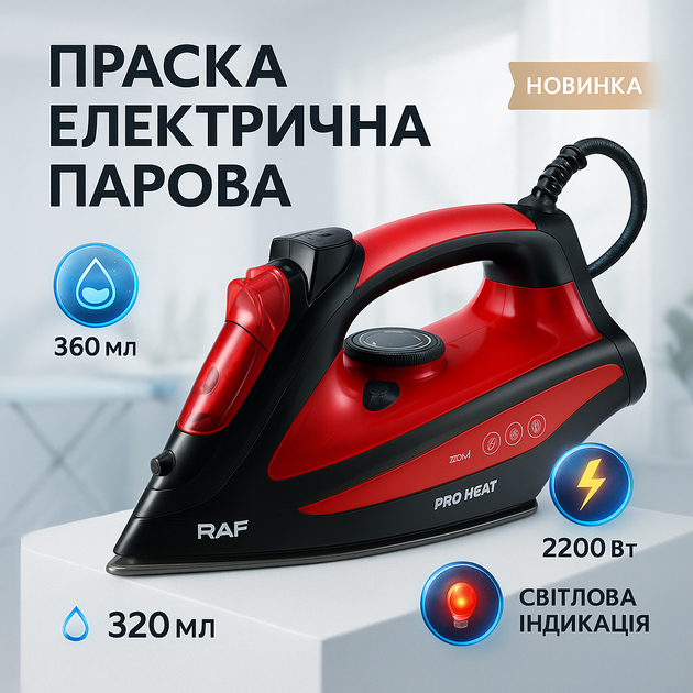 Электрические утюги, Утюг паровой для различной одежды, Утюг с паром для дома Портативный RG-47 - изображение 9